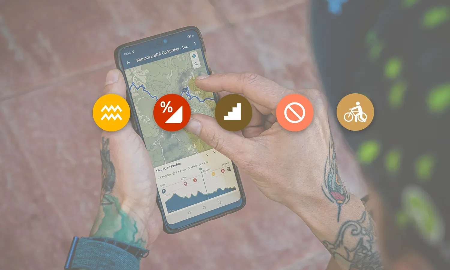 Komoot atjauno kartes un pievieno integrāciju ar Suunto un Hammerhead