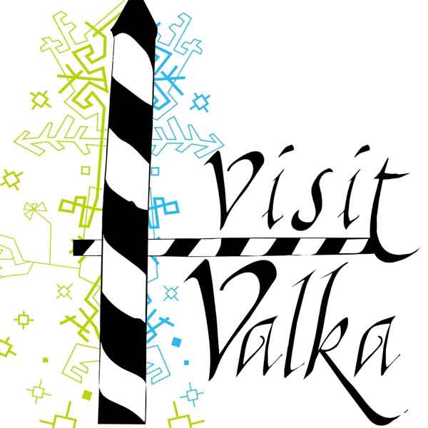 Valkas novada Tūrisma un informācijas birojs logotips