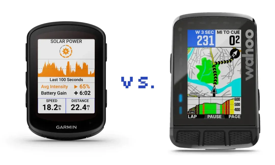 Populārāko Garmin un Wahoo velodatoru salīdzinājums